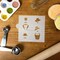 Fashion Couple Cookie & Craft Stencil | CM106 by Designer Stencils | Cookie Decorating Tools | Baking Stencils for Royal Icing, Airbrush, Dusting Powder | Craft Stencils for Canvas, Paper, Wood | Reusable Food Grade Stencil